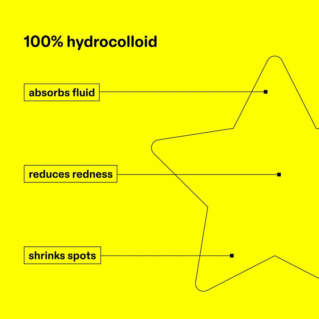 Starface Hydro-Star Recovery Patches BIG PACK, Hydrocolloid Patches with Aloe Vera and Vitamin A, Helps Soothe and Protect Skin After Picking, Shrinks Spots, Vegan, Cruelty-Free Skincare (96 Count)